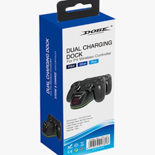 Dobe Dual Charging Dock PS4 Controller